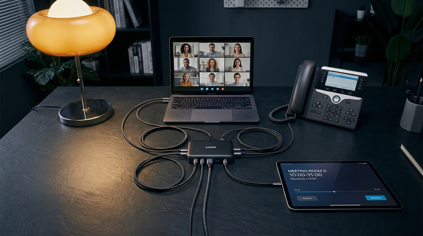 Tre kanaler, ett ställe