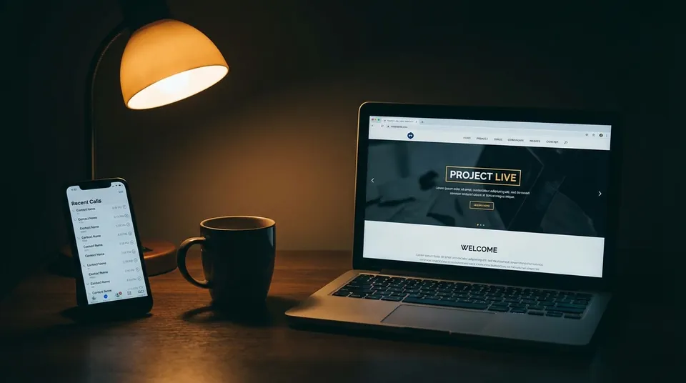 From conversation to website